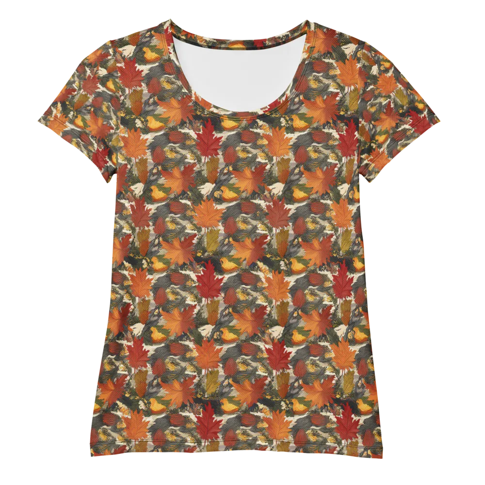 Autumn Alchemy on Women's Athletic T-Shirt — Front