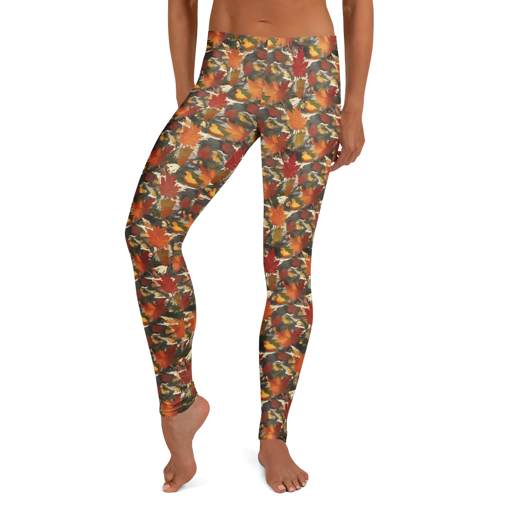 Autumn Alchemy on Leggings — Front