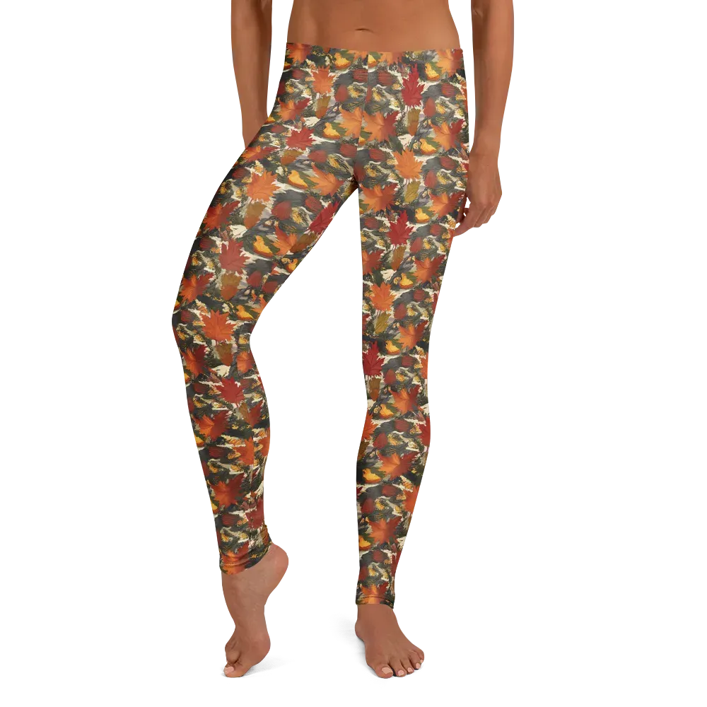 Autumn Alchemy on Leggings — Front