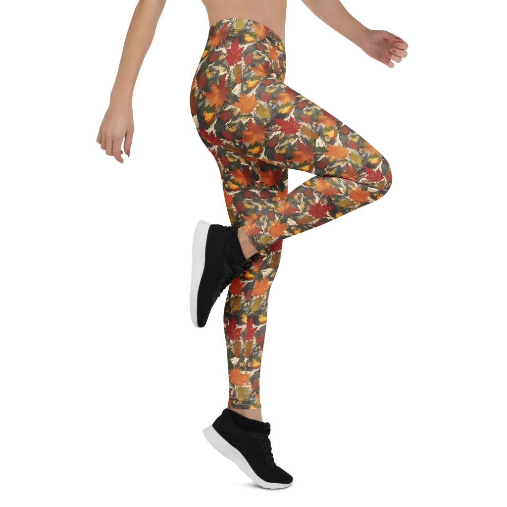 Autumn Alchemy on Leggings — Right