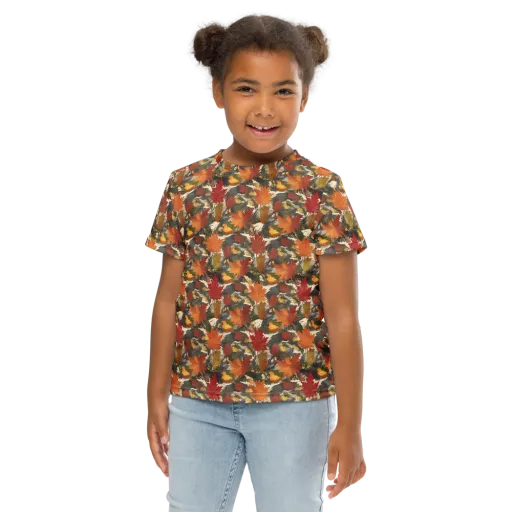 Autumn Alchemy on a Kids Crew Neck T-Shirt