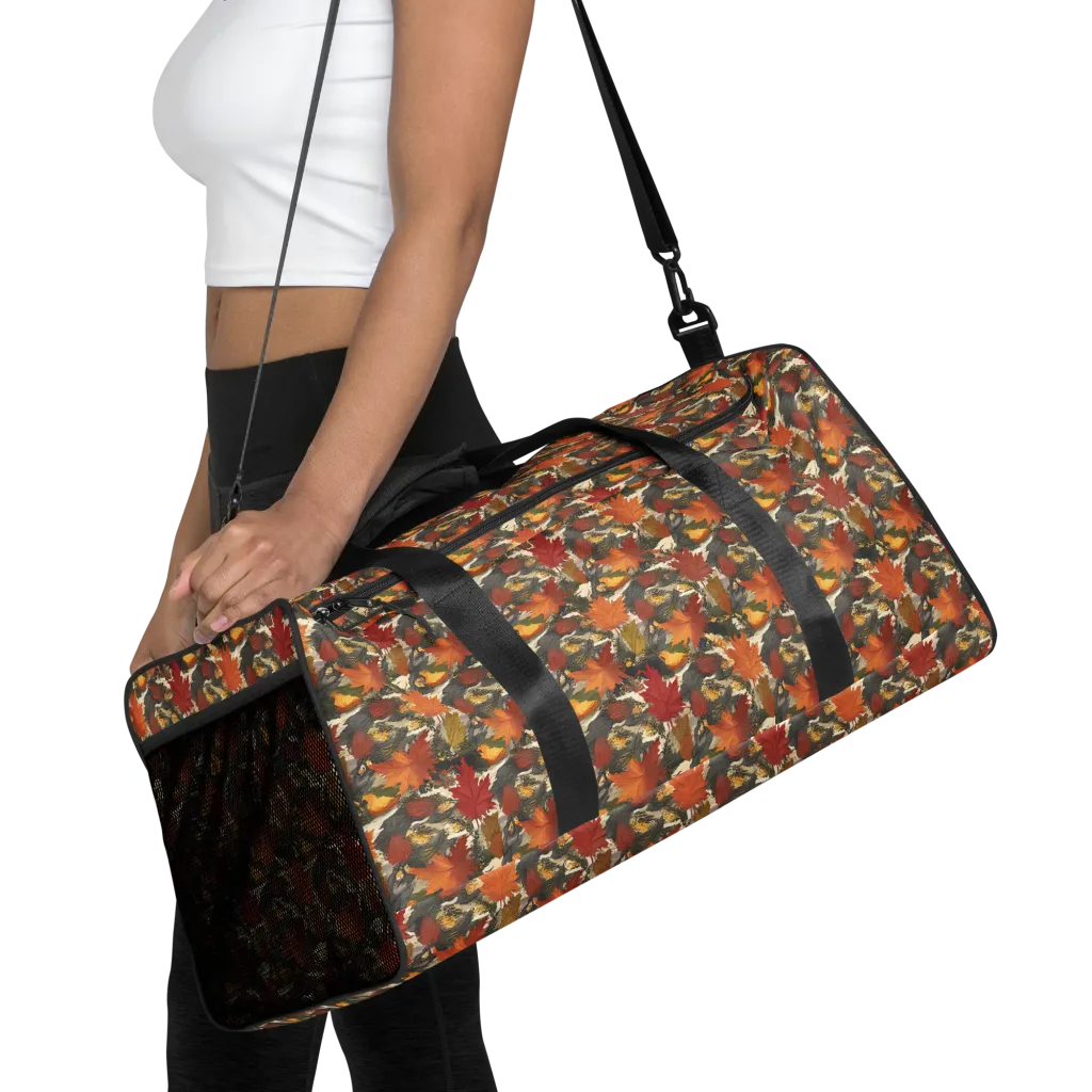 Autumn Alchemy on Duffle Bag — Front