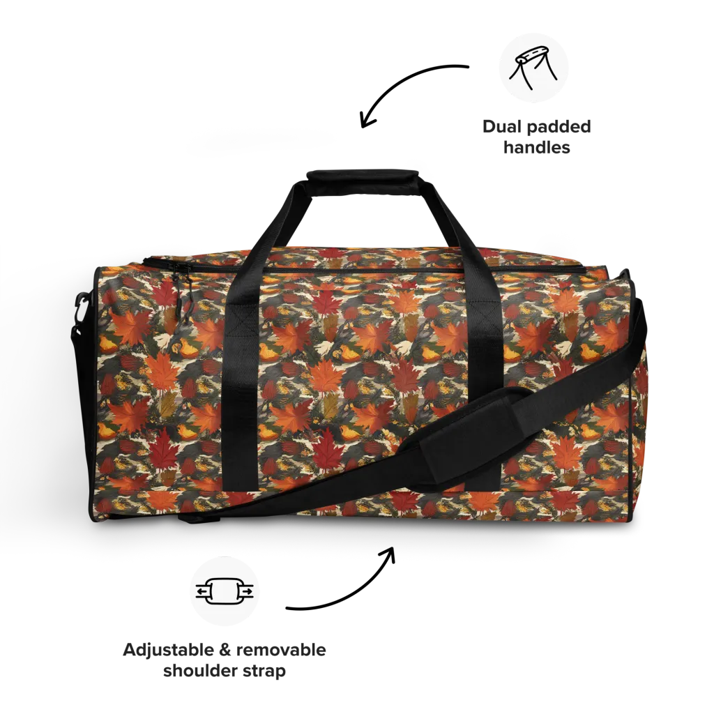 Autumn Alchemy on Duffle Bag — Front