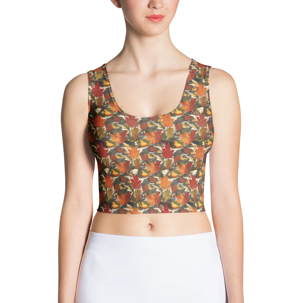Autumn Alchemy on Crop Top — Front