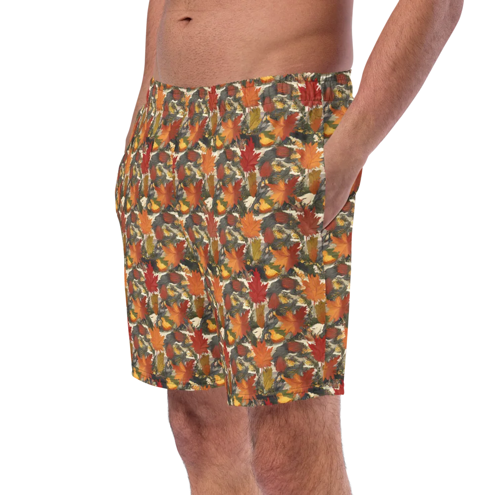 Autumn Alchemy on Swim Trunks — Left Front