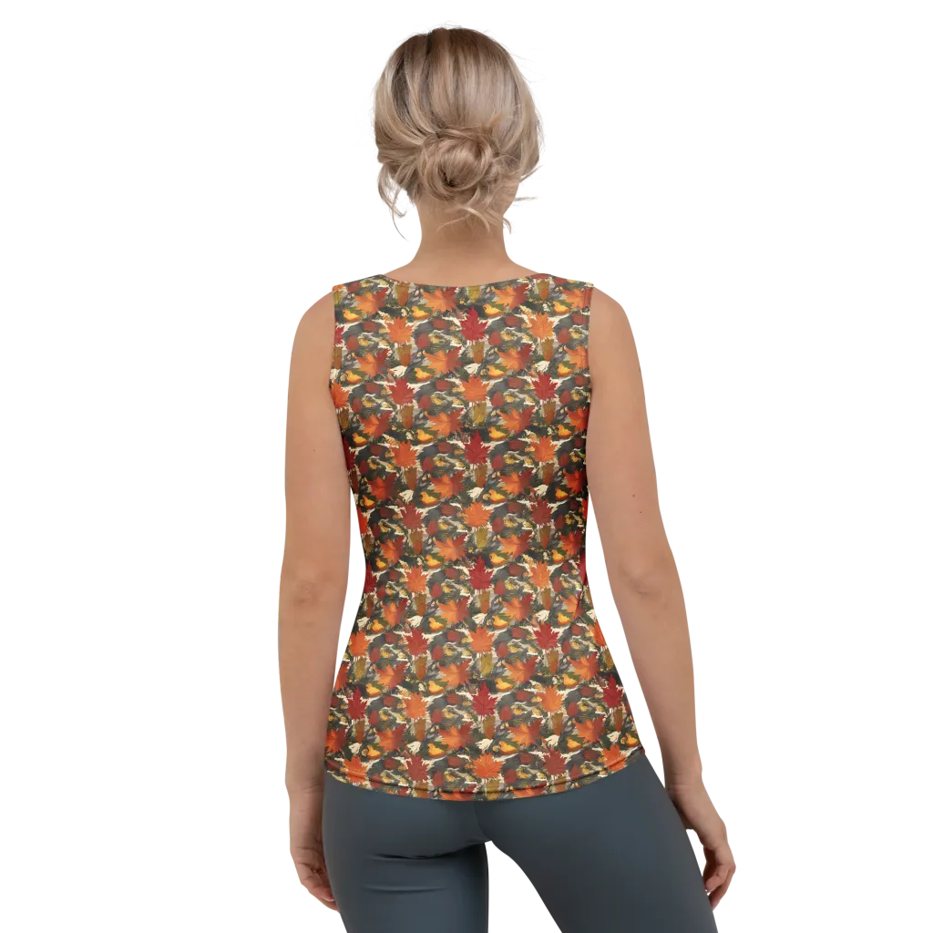 Autumn Alchemy on Women's Tank Top — Back