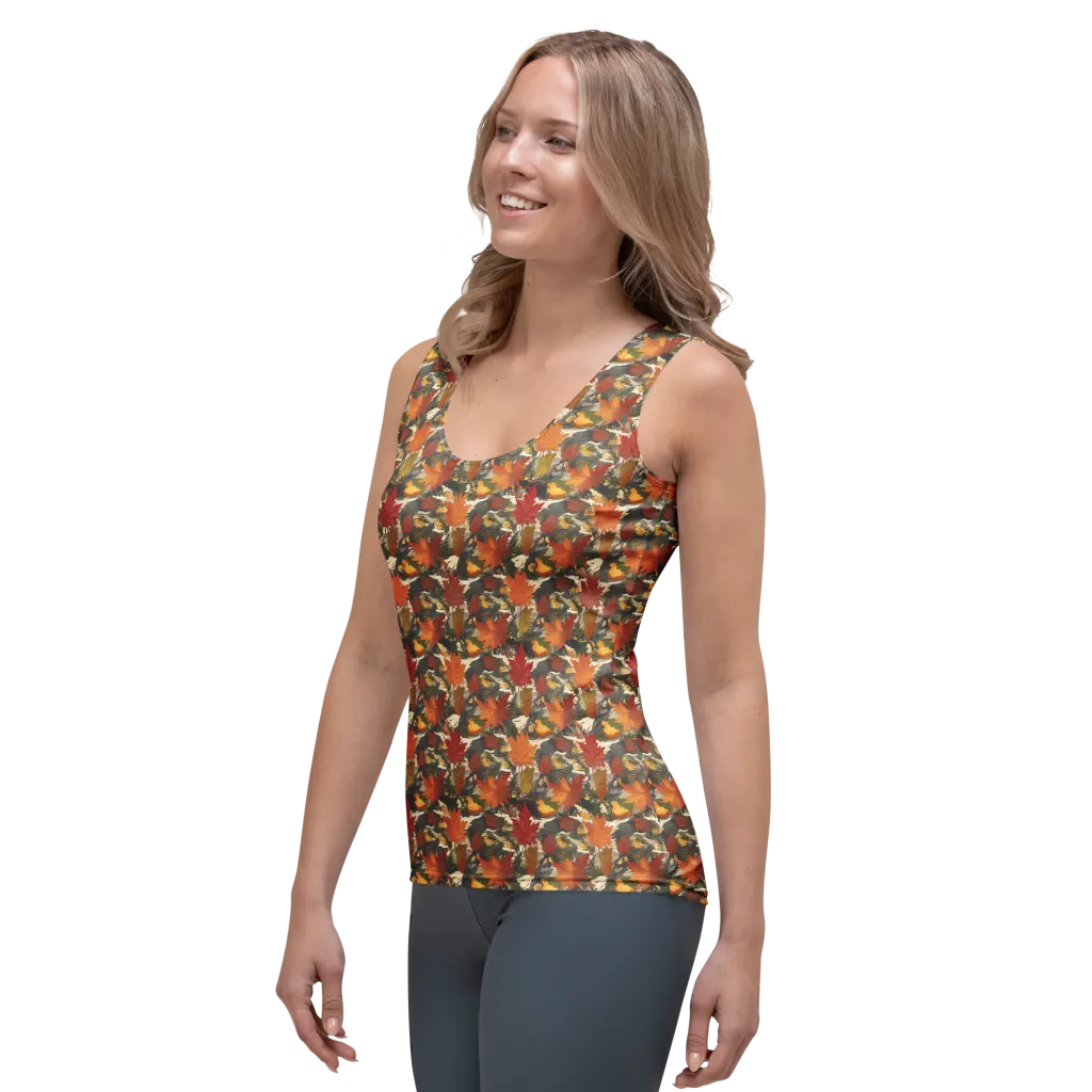 Autumn Alchemy on Women's Tank Top — Left Front