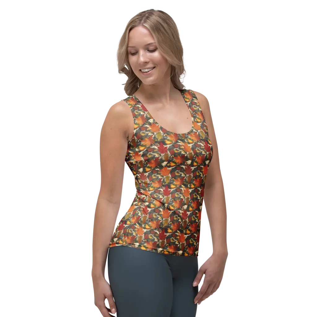 Autumn Alchemy on Women's Tank Top — Right Front