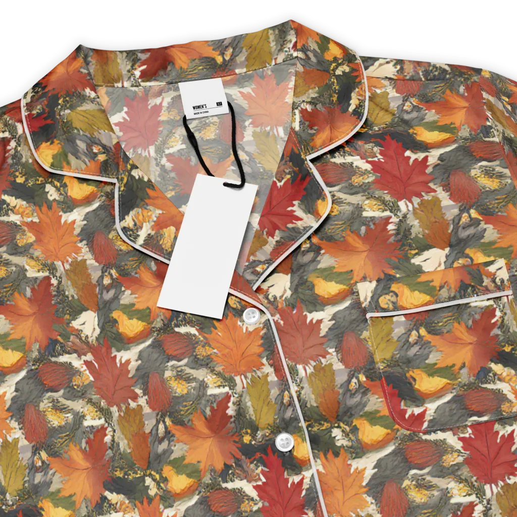 Autumn Alchemy on Women's Short Sleeve Pajama Top — Product details