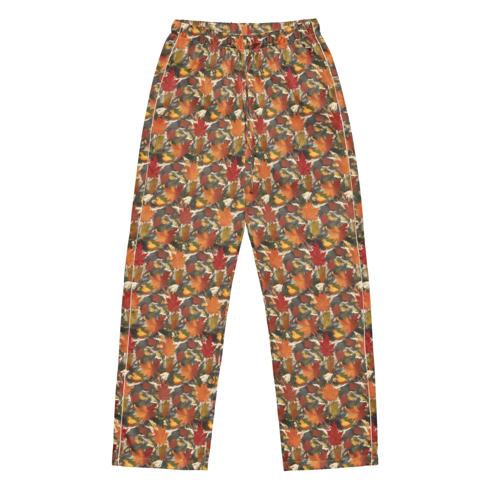 Autumn Alchemy on Women's Pajama Pants — Front