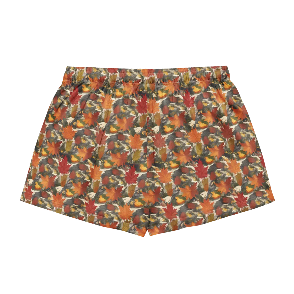 Autumn Alchemy on Women's Pajama Shorts — Back