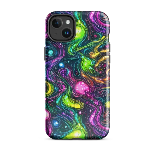 Cosmic Candy Current on a MagSafe Tough Case for iPhone®
