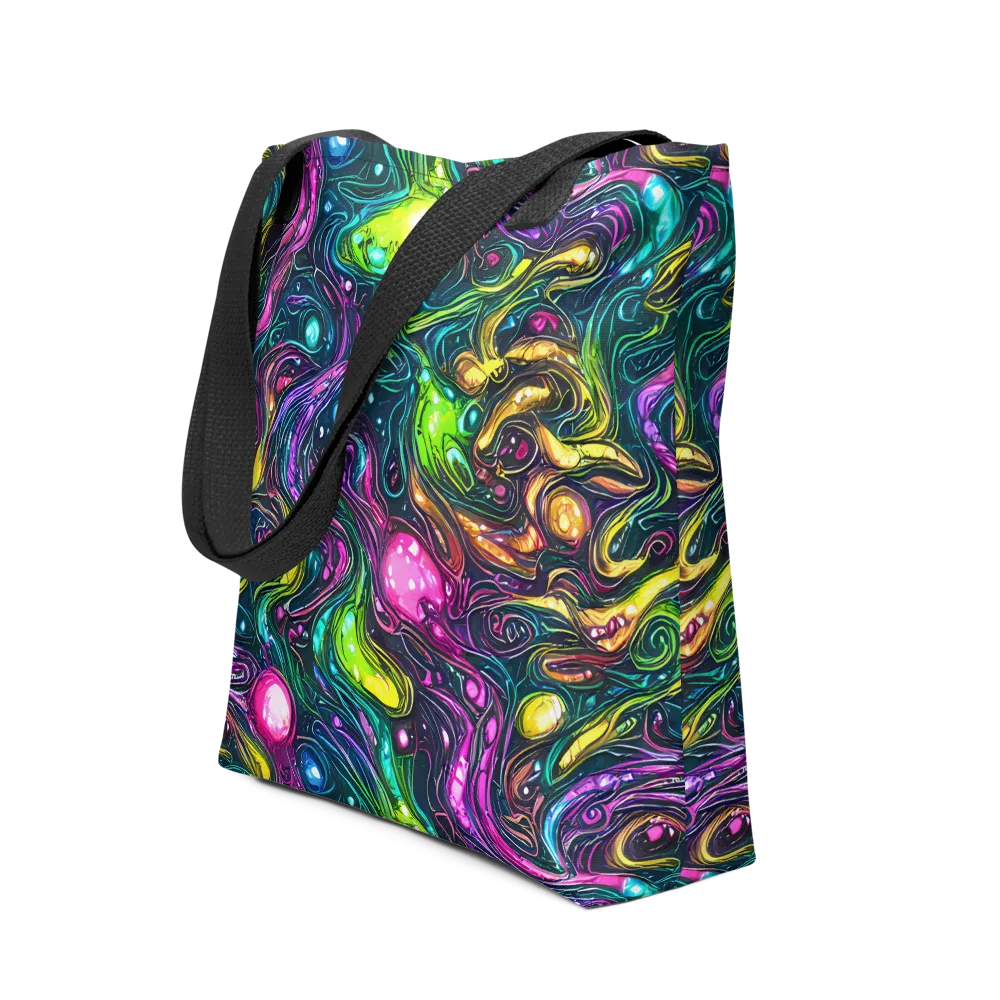 Cosmic Candy Current on Tote Bag — Front