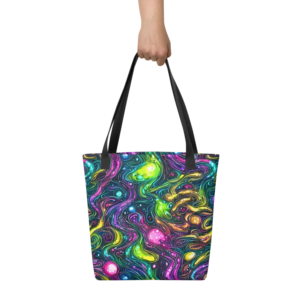 Cosmic Candy Current on Tote Bag — Front