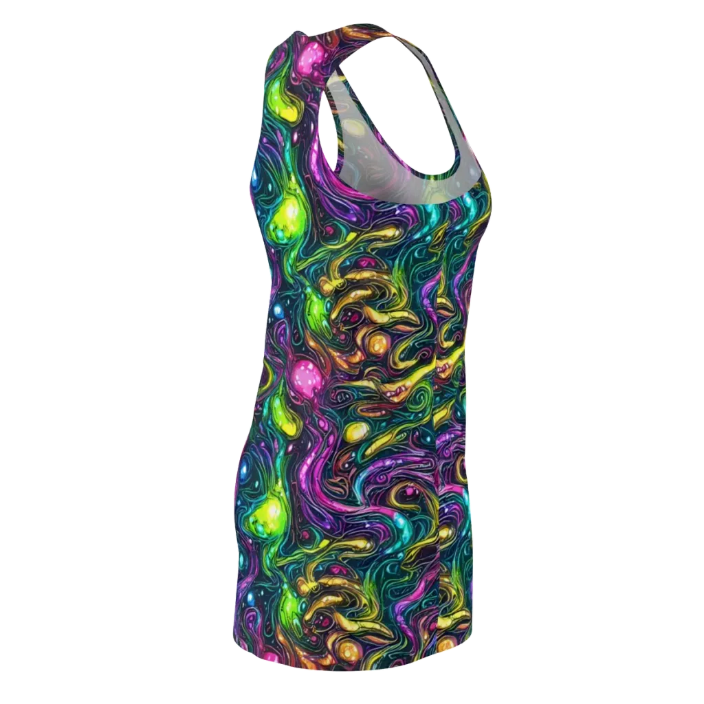 Cosmic Candy Current on Racerback Dress — Back Side