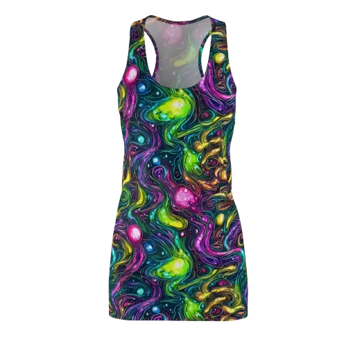 Cosmic Candy Current on a Racerback Dress