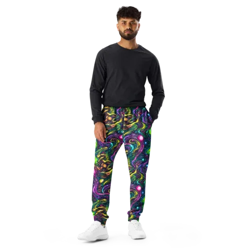 Cosmic Candy Current on a Men's Joggers