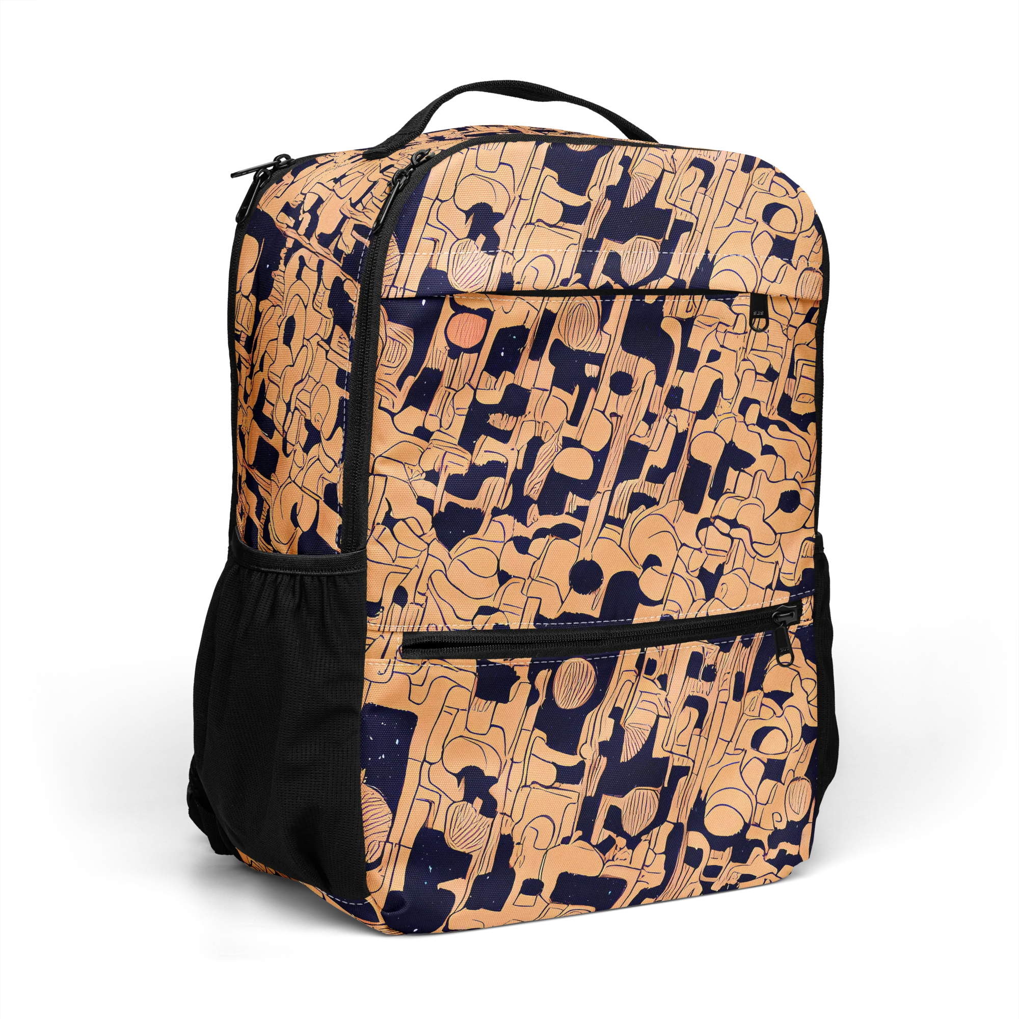 Apricot Orbit on Utility Backpack — Right Front