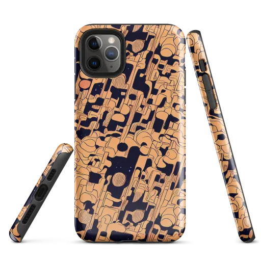 Apricot Orbit on a Tough Case for iPhone®