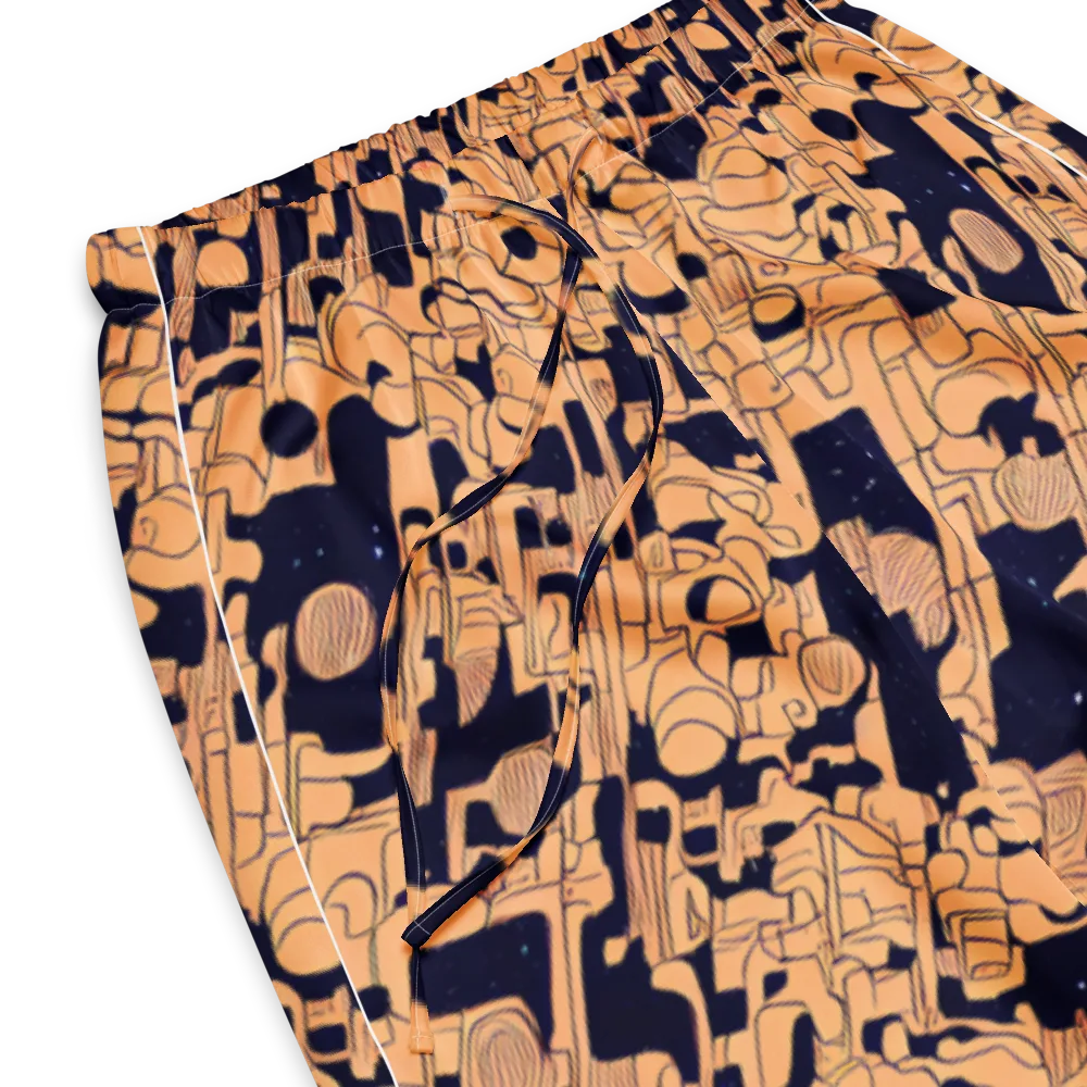 Apricot Orbit on Women's Pajama Pants — Product details