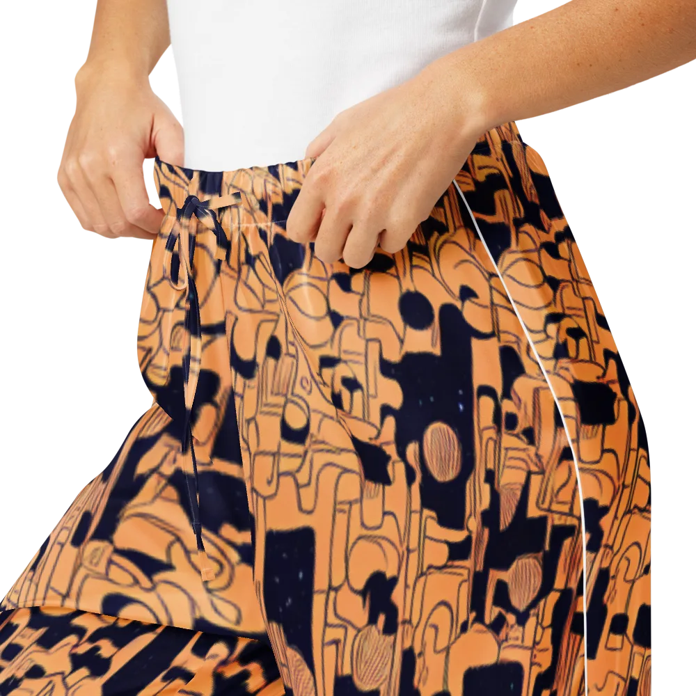 Apricot Orbit on Women's Pajama Pants — Product details