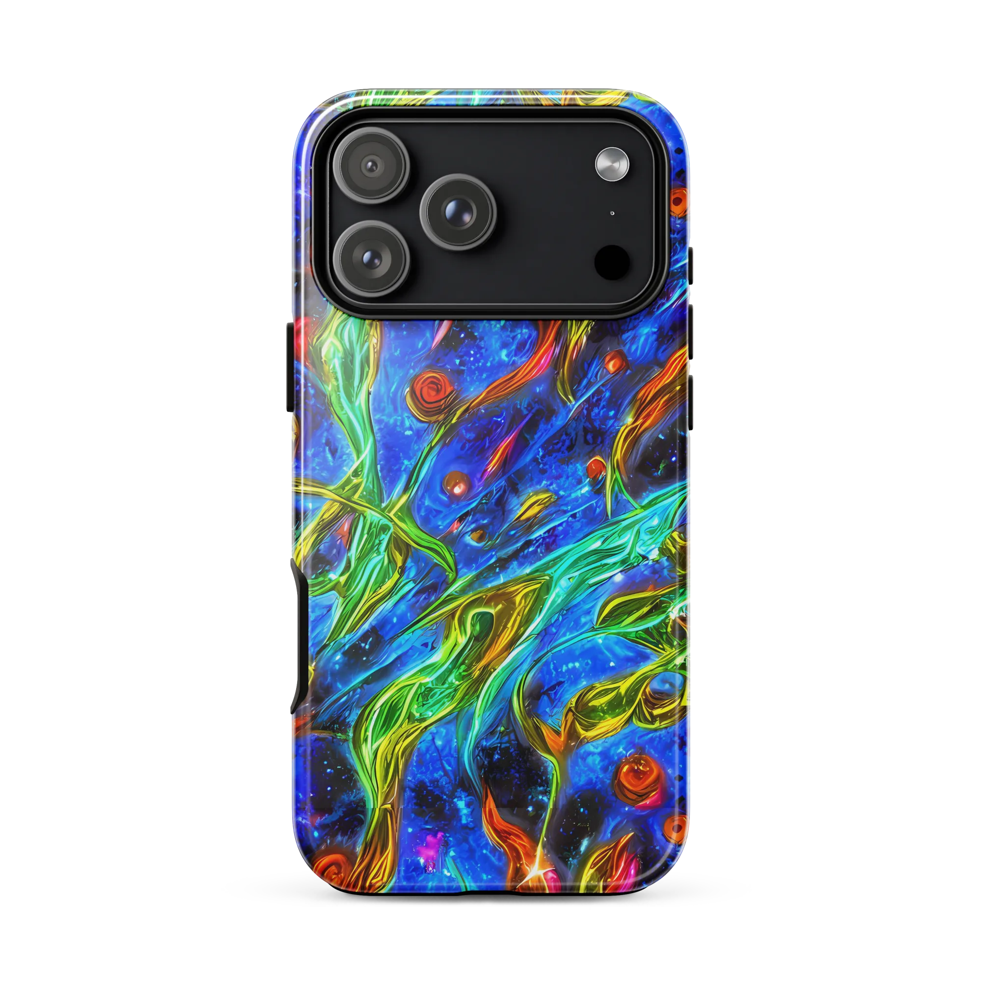 The Cobalt Spiral on Tough Case for iPhone® — Front