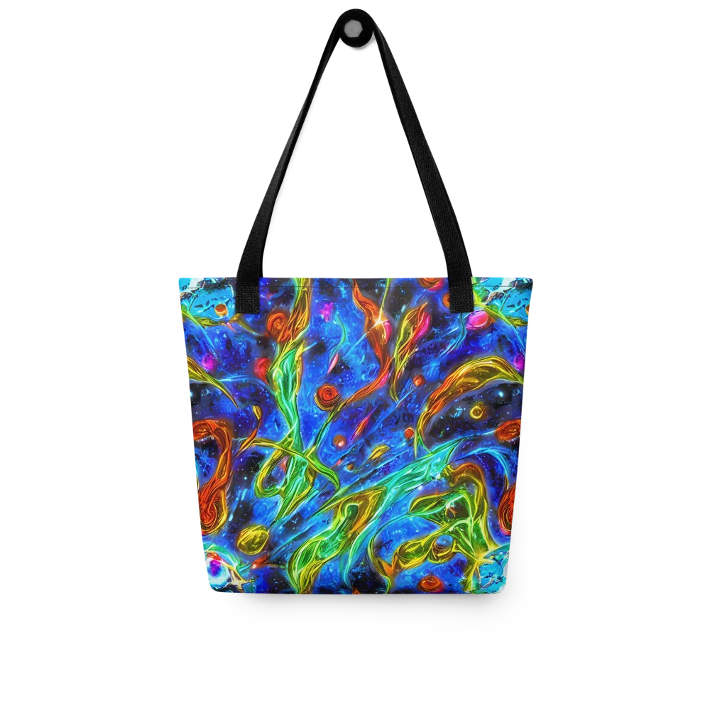 The Cobalt Spiral on Tote Bag — Front
