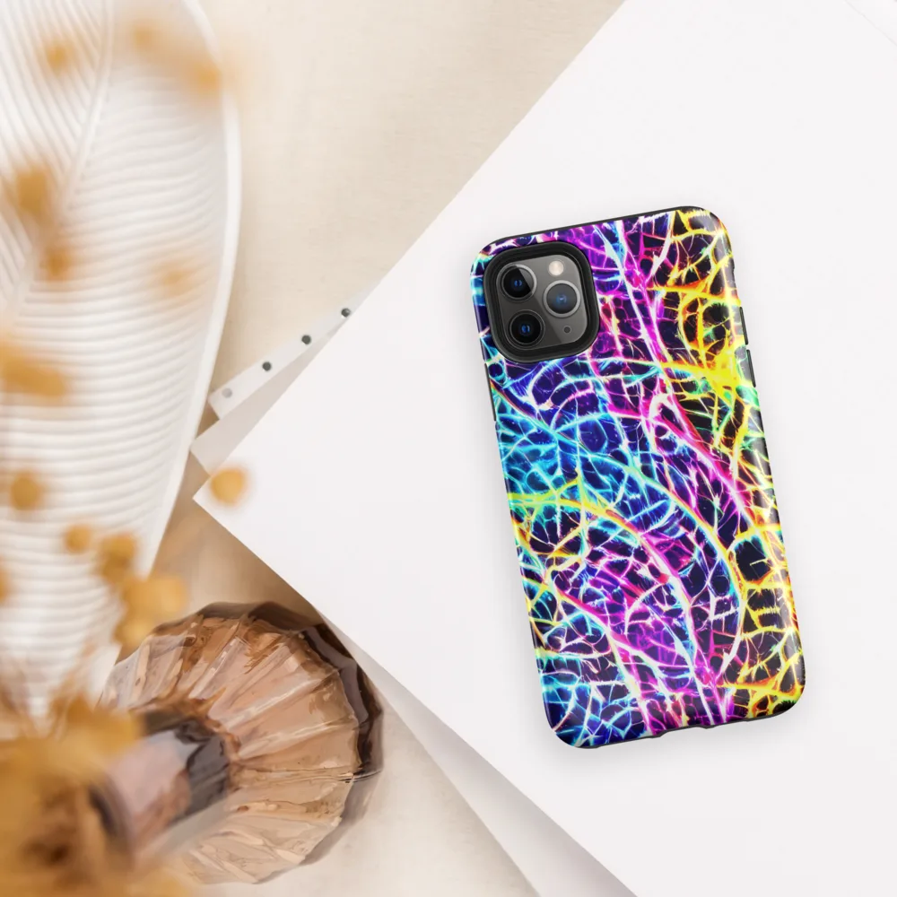 Voltage Web on Tough Case for iPhone® — Front