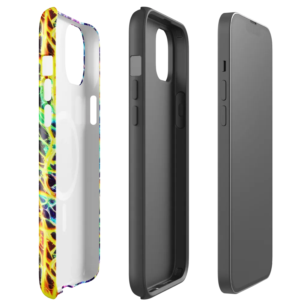 Voltage Web on MagSafe Tough Case for iPhone® — Front