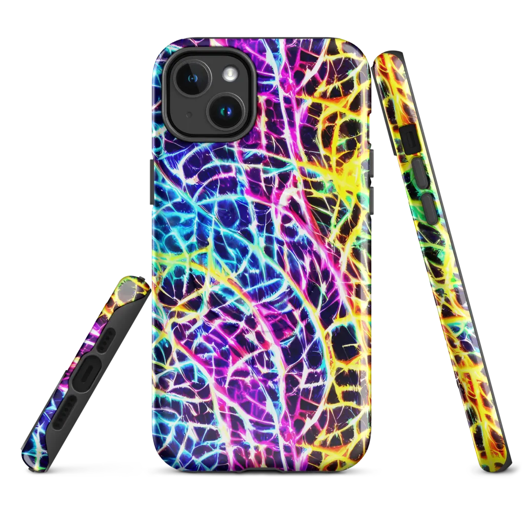 Voltage Web on MagSafe Tough Case for iPhone® — Front