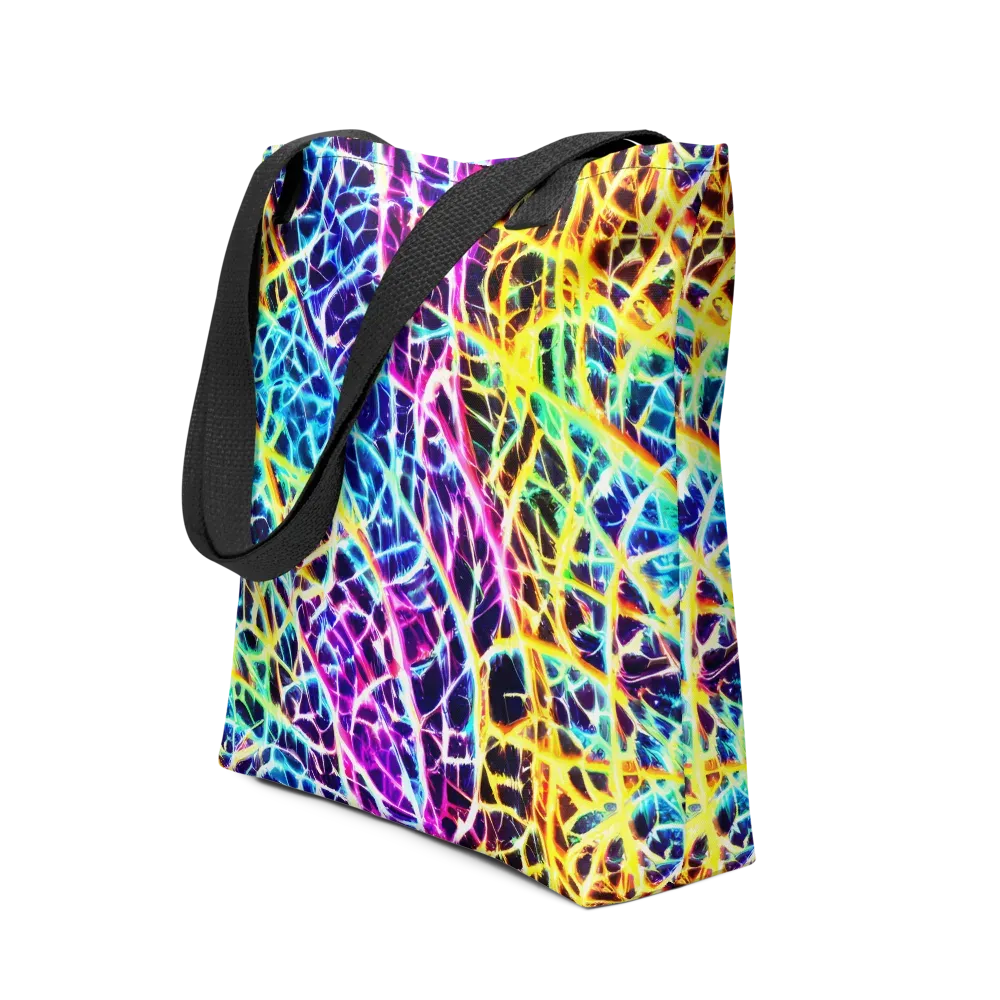 Voltage Web on Tote Bag — Front