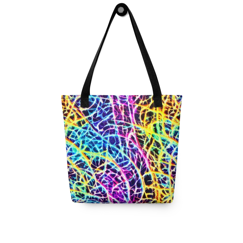 Voltage Web on Tote Bag — Front