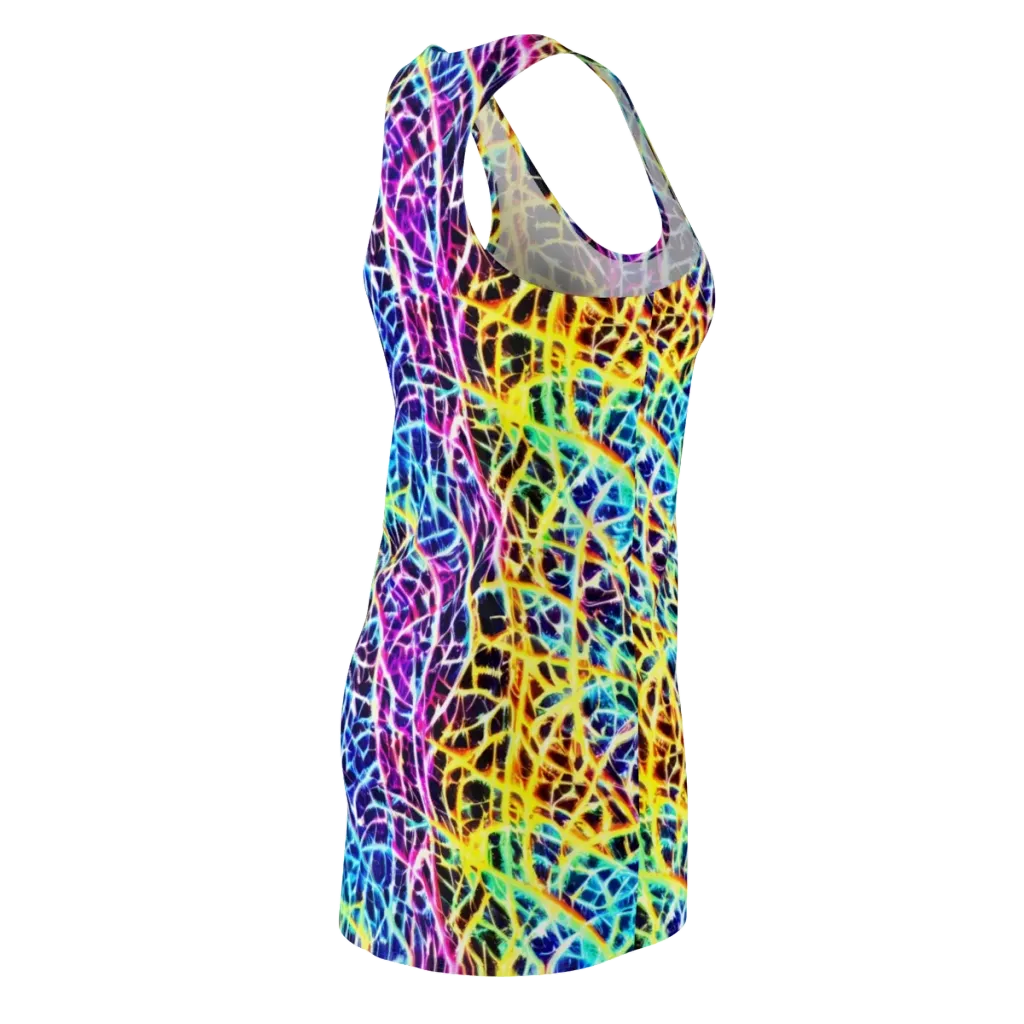 Voltage Web on Racerback Dress — Back Side