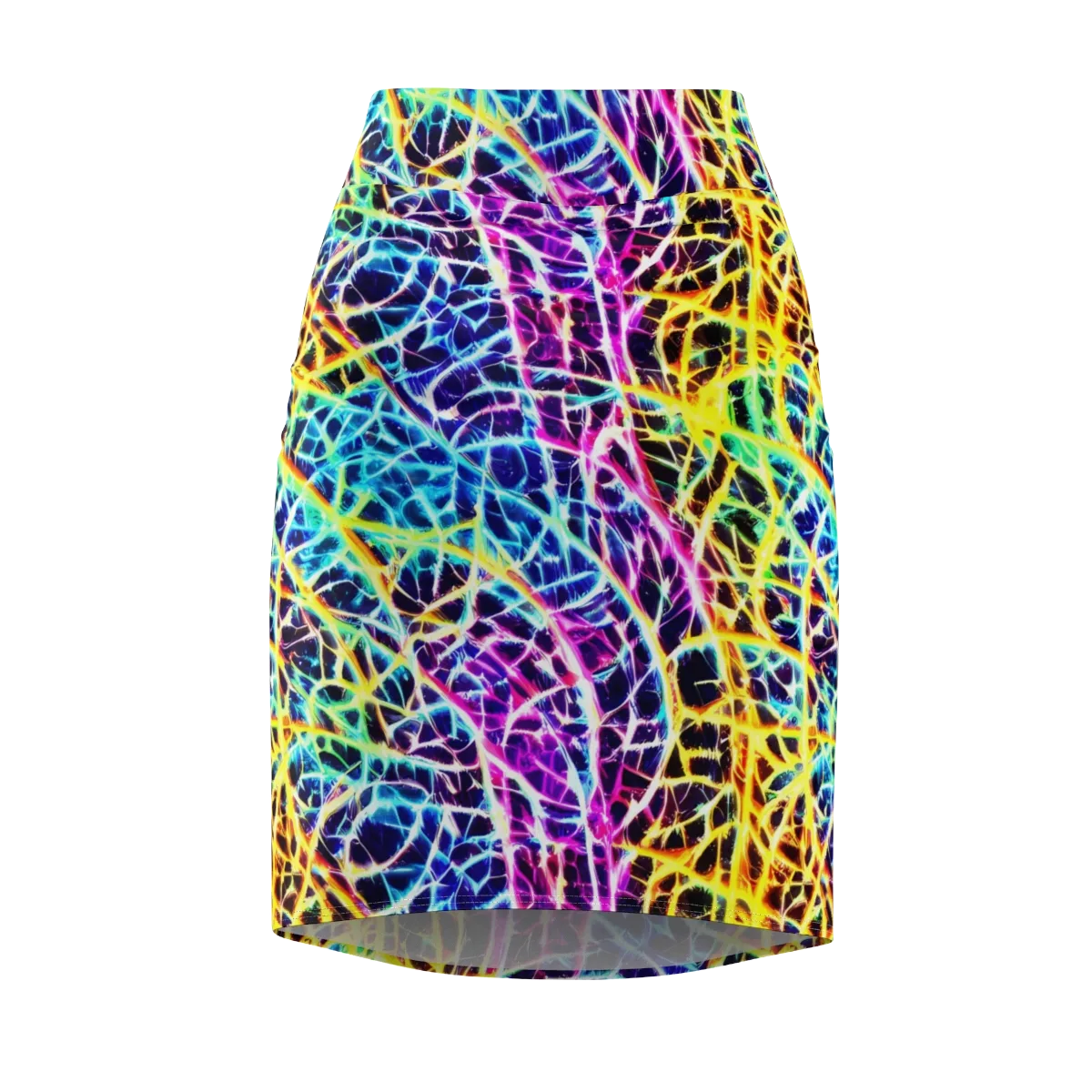 Voltage Web on Pencil Skirt — Front