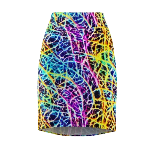 Voltage Web on a Pencil Skirt