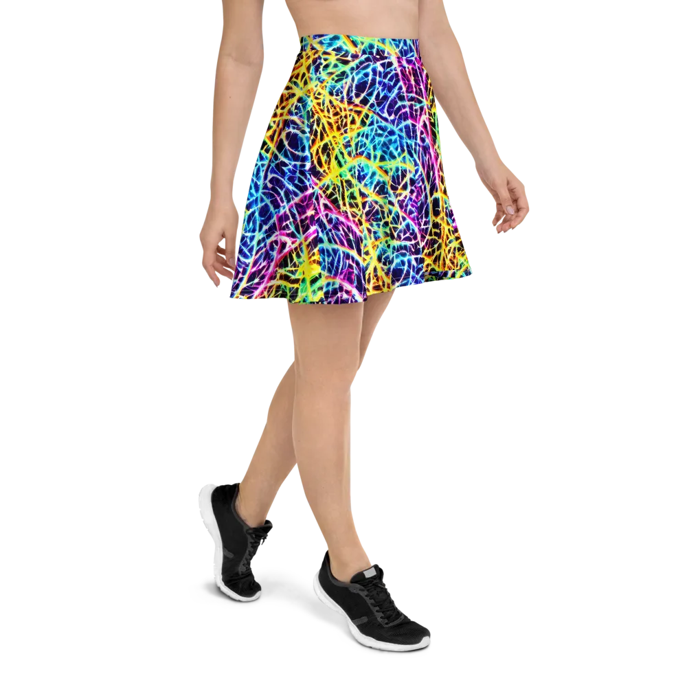 Voltage Web on Skater Skirt — Right