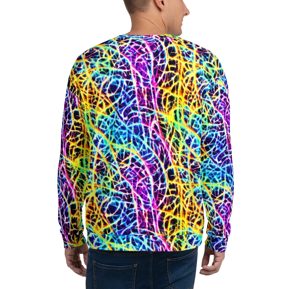 Voltage Web on Sweatshirt — Back