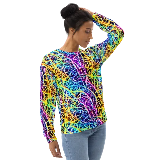 Voltage Web on a Sweatshirt