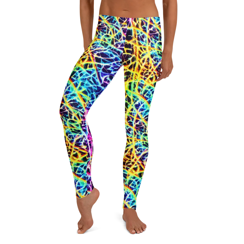 Voltage Web on Leggings — Front