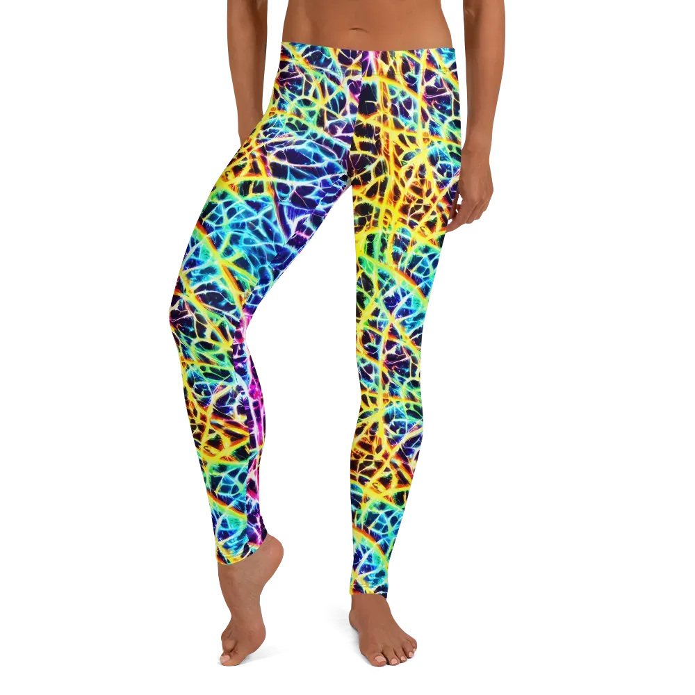 Voltage Web on Leggings — Front