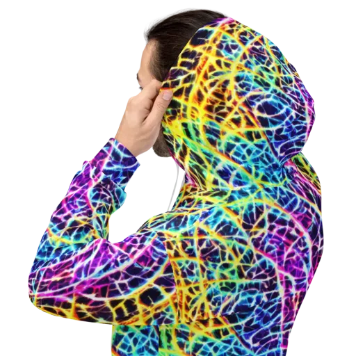 Voltage Web on a Hoodie