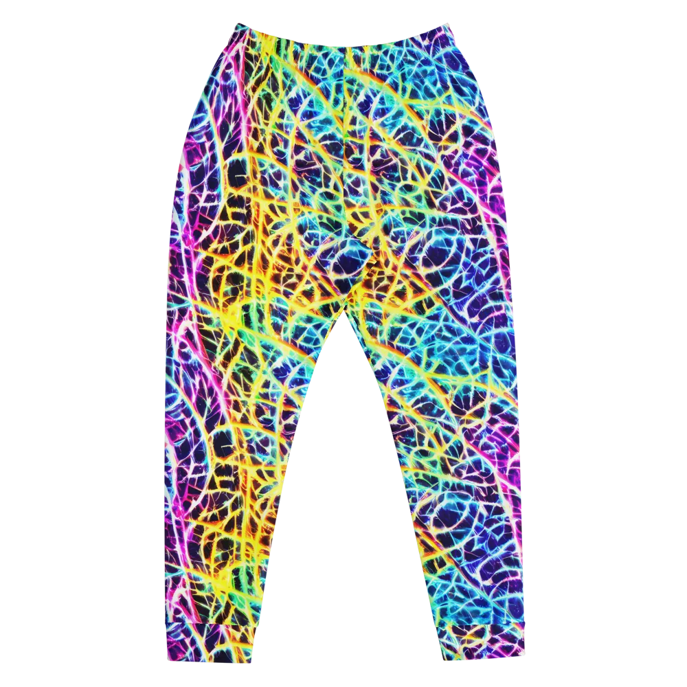 Voltage Web on Men's Joggers — Front
