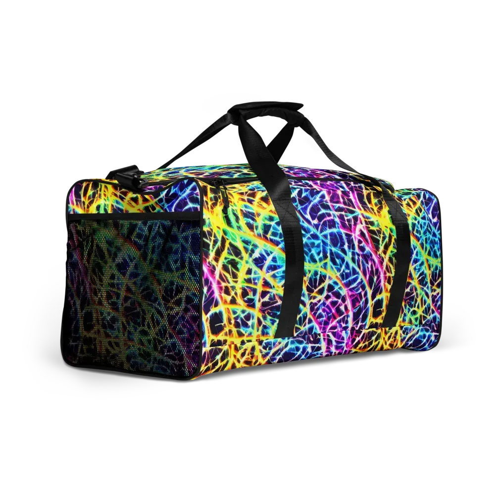 Voltage Web on Duffle Bag — Right Front