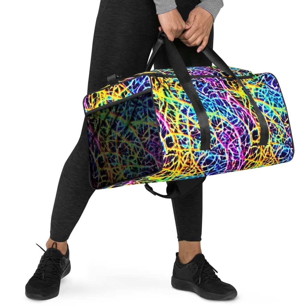 Voltage Web on Duffle Bag — Right Front