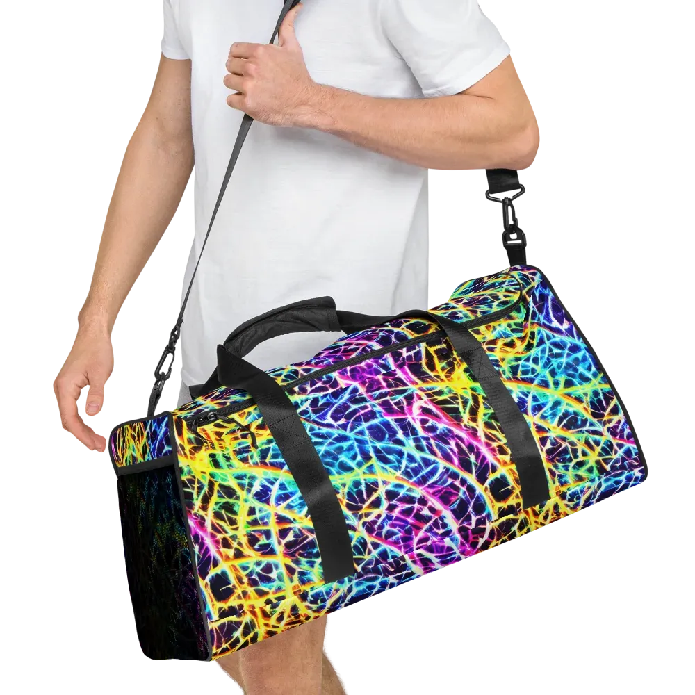 Voltage Web on Duffle Bag — Right Front