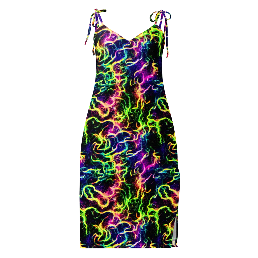 Wildfire Spectrum on Slip Dress — Front