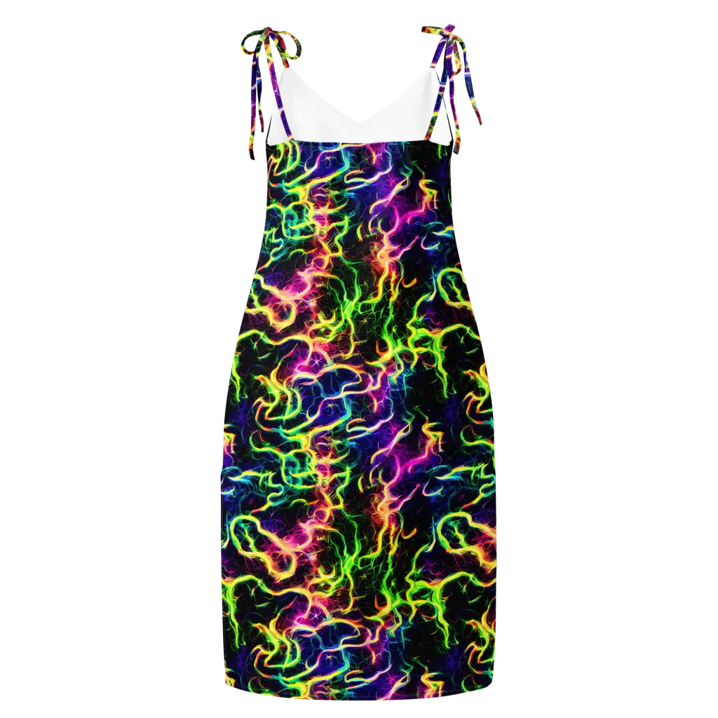 Wildfire Spectrum on Slip Dress — Back