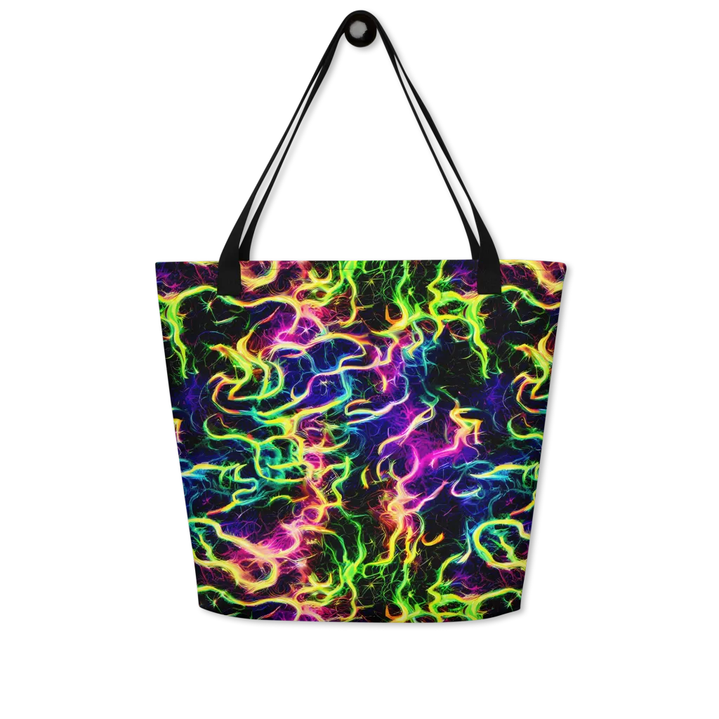Wildfire Spectrum on Large Tote Bag W/ Pocket — Front