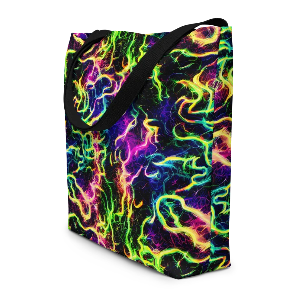Wildfire Spectrum on Large Tote Bag W/ Pocket — Front