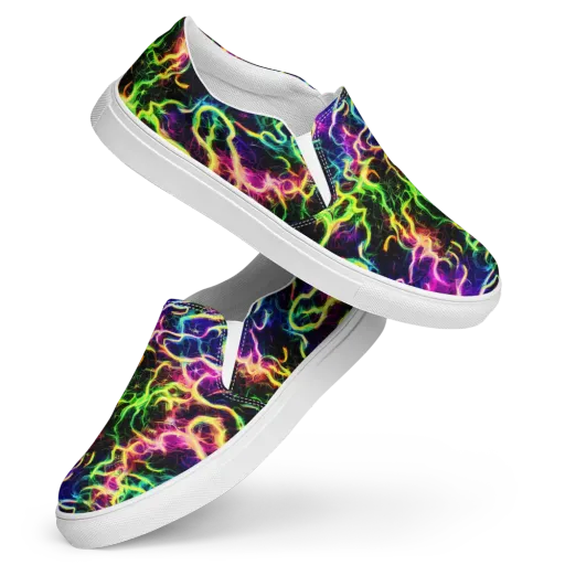 Wildfire Spectrum on a Women's Slip-On Canvas Shoes